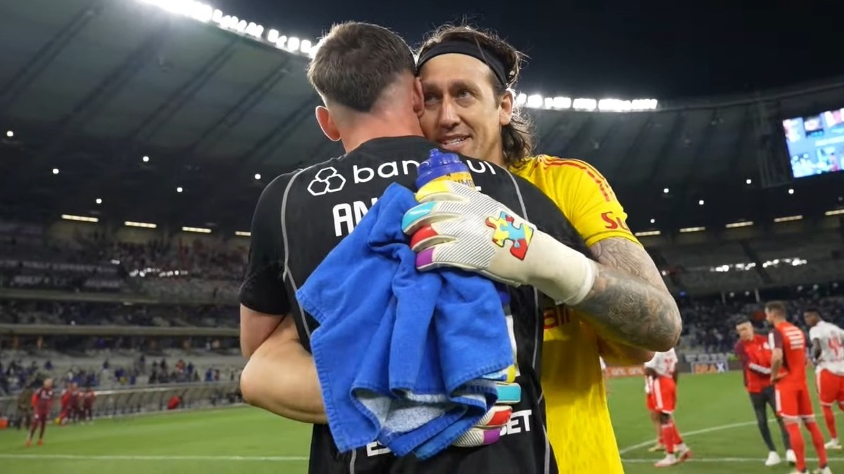 Com recado de Cássio para Anthoni, Inter divulga vídeo com detalhes do empate contra o Cruzeiro