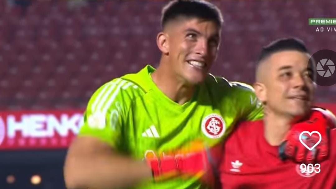 O vídeo de D’Alessandro e Rochet que viralizou após a vitória do Inter sobre o São Paulo