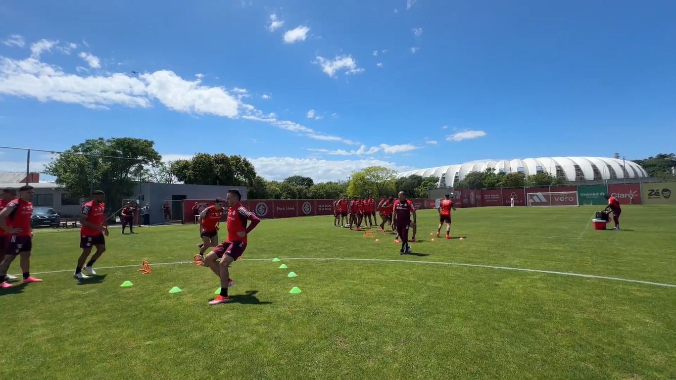 Após vencer o Gre-Nal, Inter se reapresenta visando a partida contra o Atlético-MG