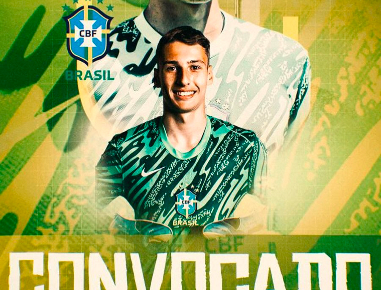 Inter tem mais um jogador convocado para a seleção brasileira de base