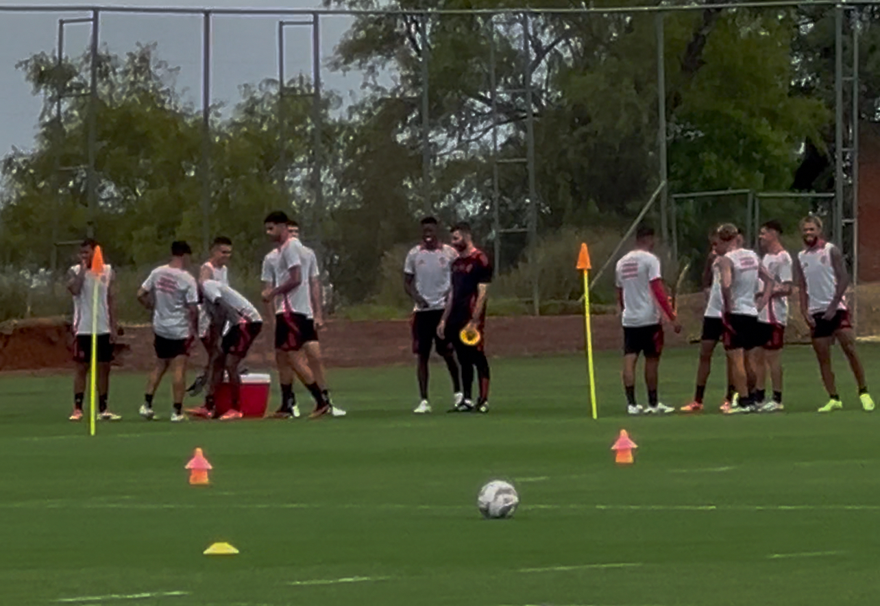A ausência no treino do Inter desta sexta-feira