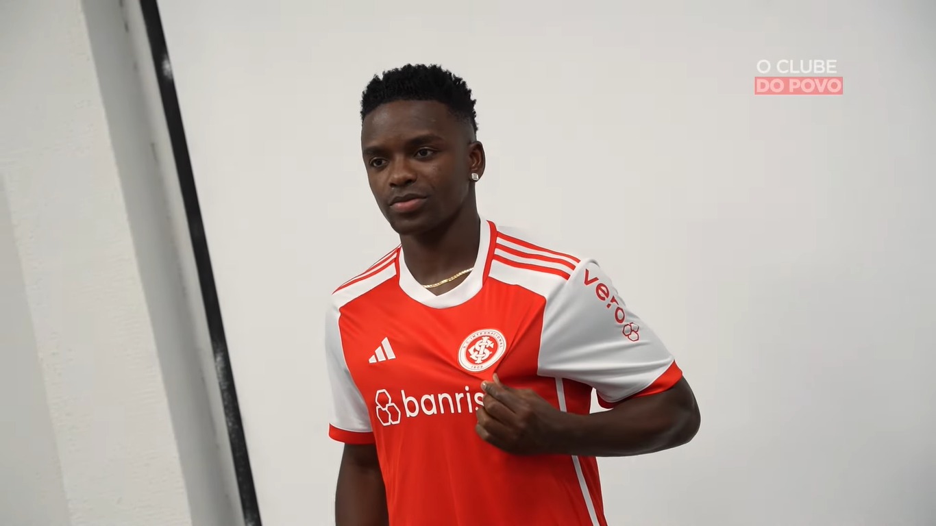 Confira as primeiras palavras de Johan Carbonero como jogador do Inter