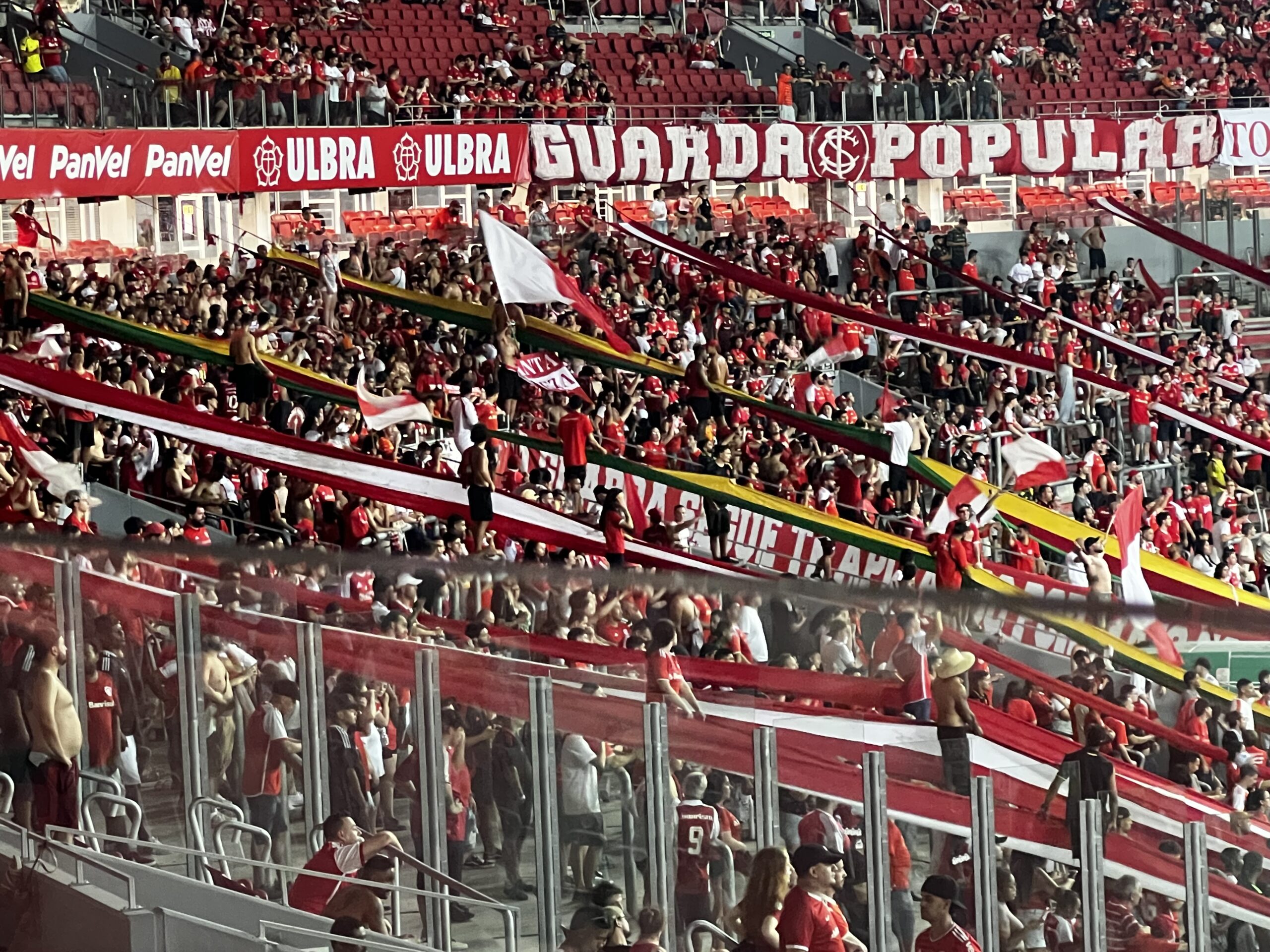 Uma informação sobre o público presente no Beira-Rio