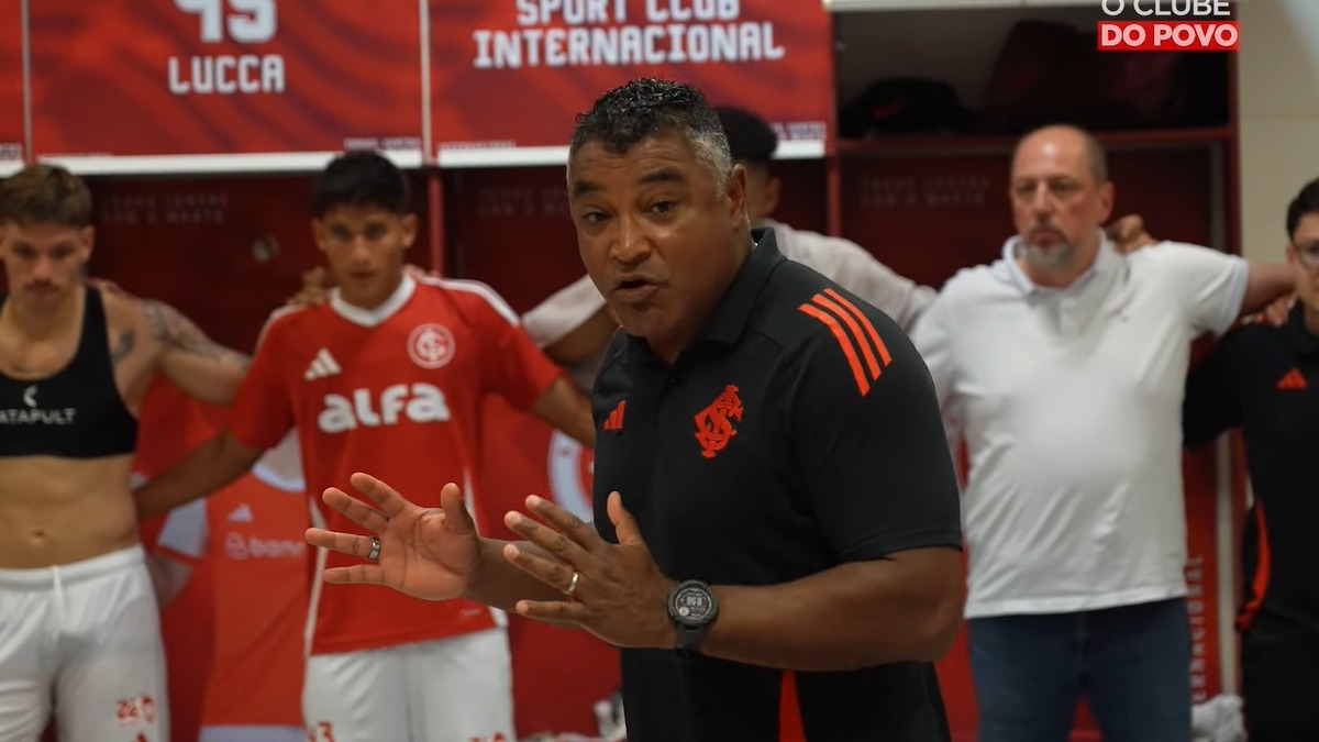 O que disse Roger Machado no vestiário após a vitória do Inter contra o Caxias