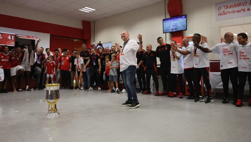 A venda confirmada nesta sexta-feira comemorada pelo Inter