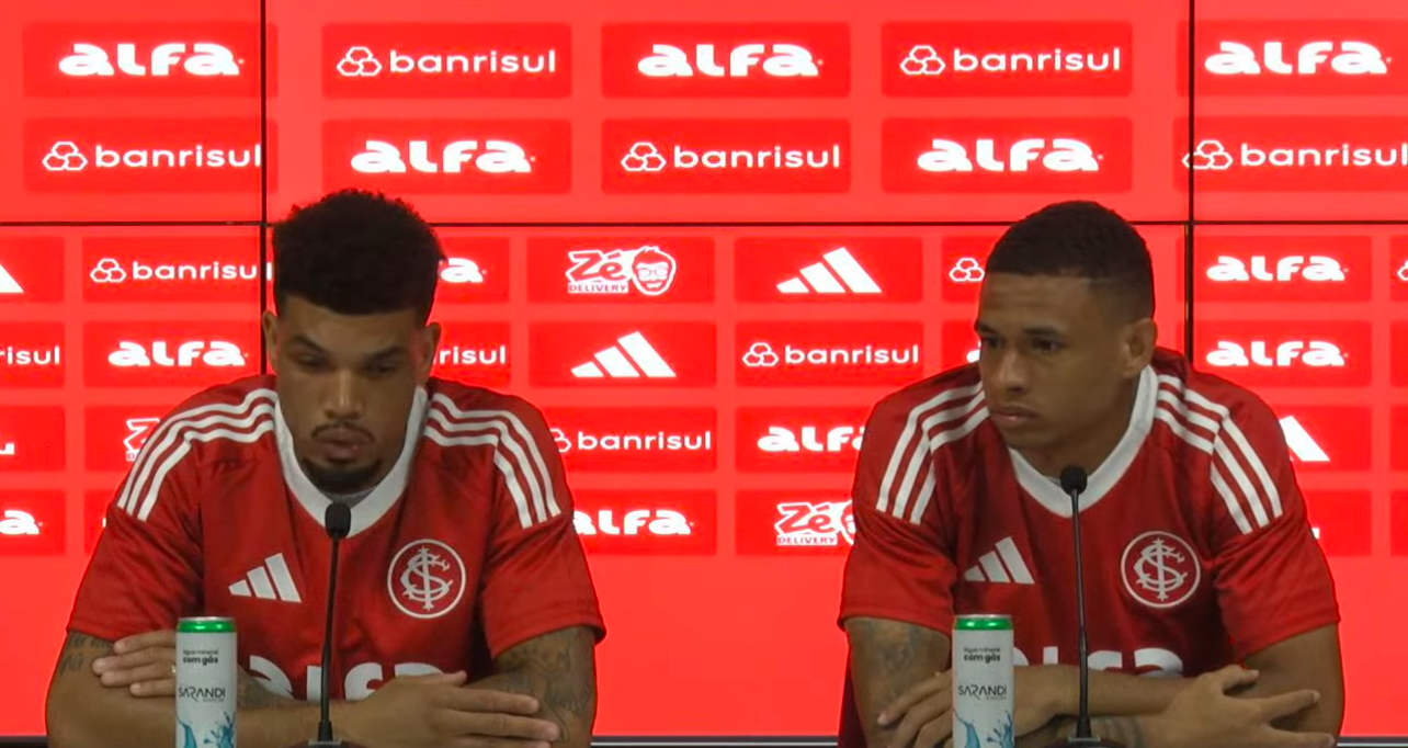 O que pensa o Inter sobre dois reforços que podem estrear contra o Flamengo