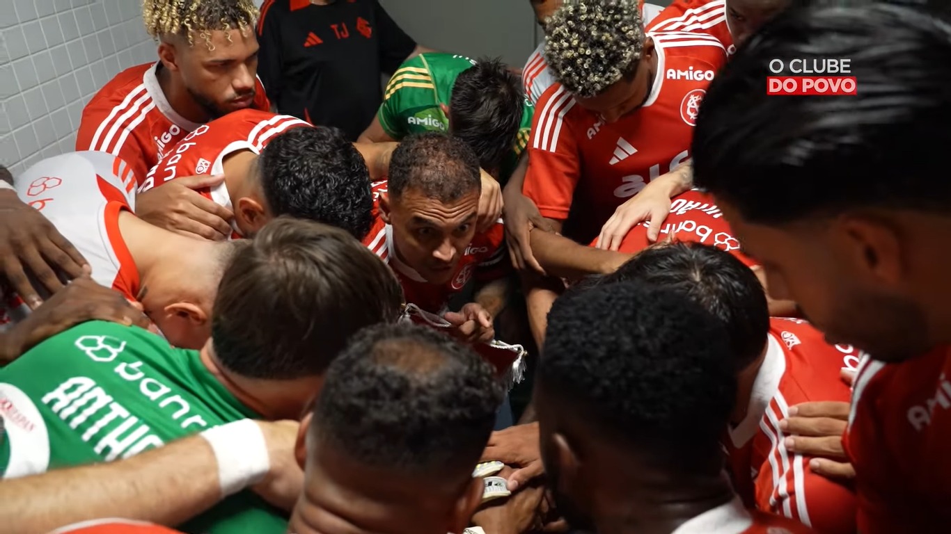 Inter divulga bastidores da vitória no Gre-Nal 445; confira