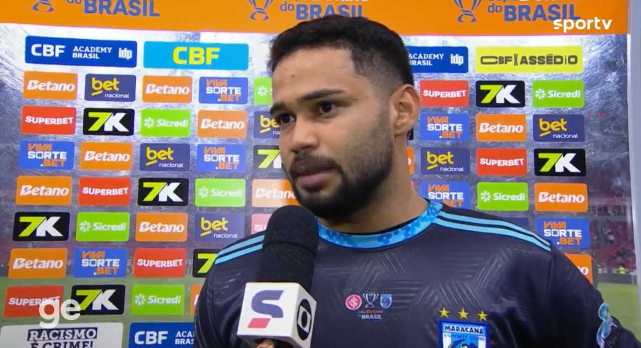 Goleiro do Maracanã Desabafa Após Derrota para o Inter: “Achavam que ia ser 7”