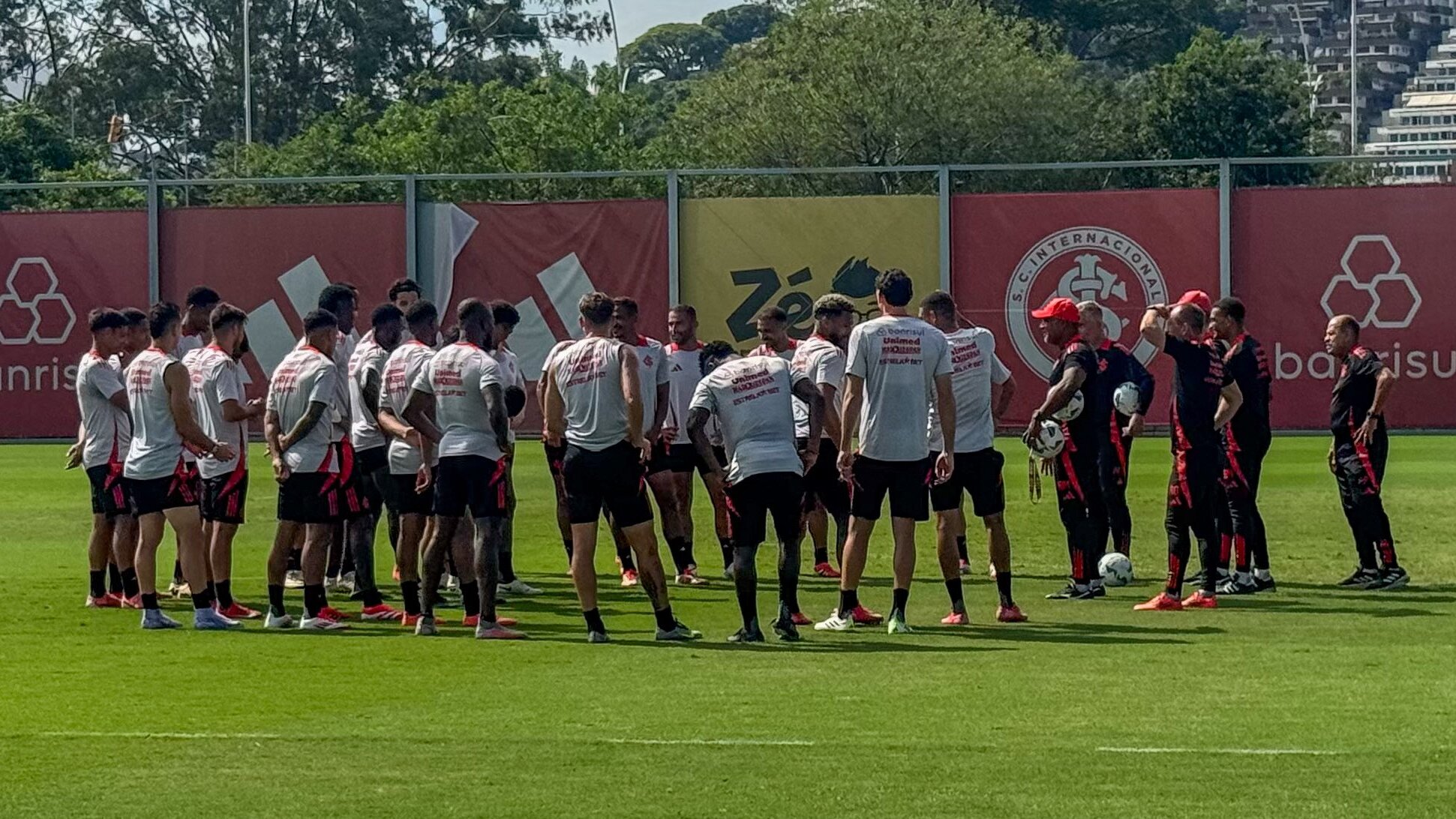 A publicação do Inter sobre o treino desta quarta-feira que animou a torcida