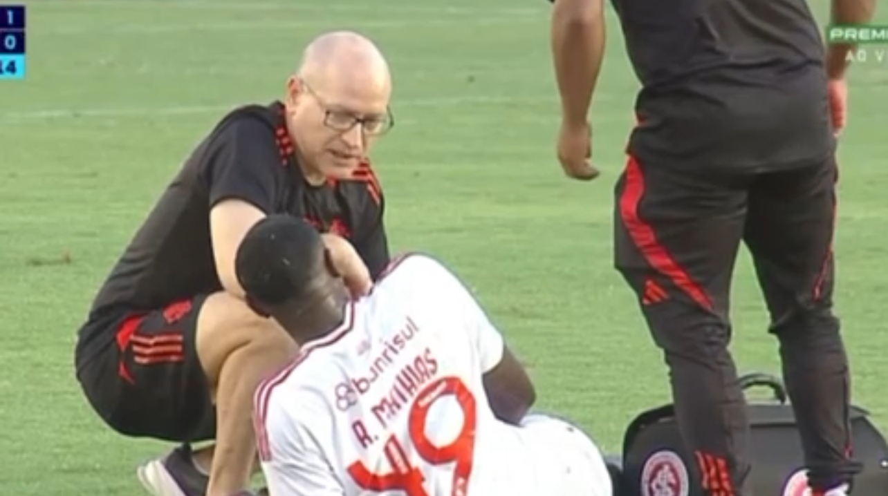 Drama no Inter! Colorado perde mais um atacante por lesão e vai para o intervalo atrás no placar contra o Sport