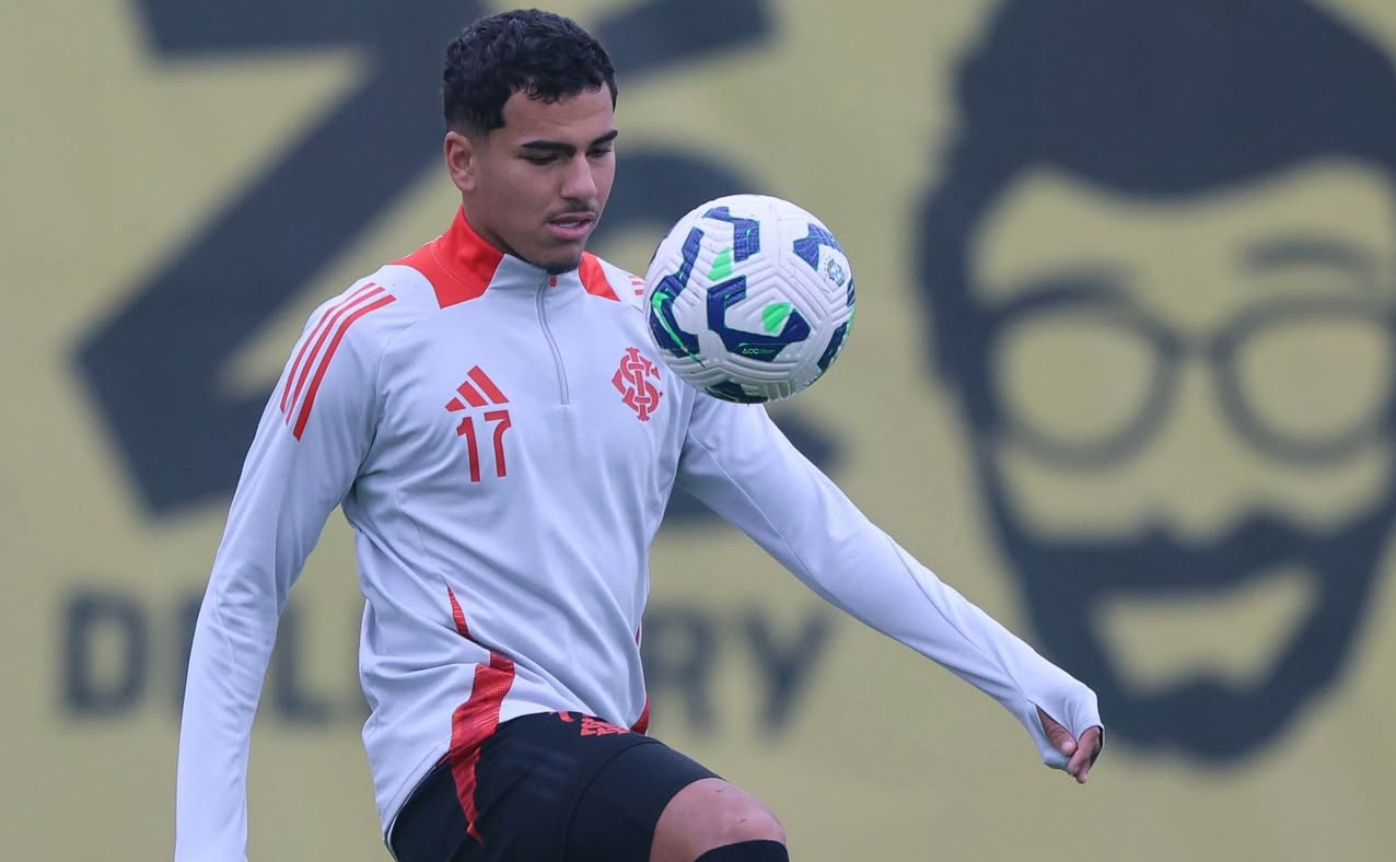 A novidade do Inter no treino desta quarta-feira