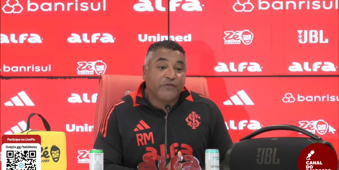 Estratégia questionada: Inter exagera nos cruzamentos e Roger admite falta de coragem contra o Fluminense