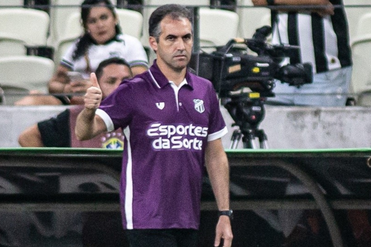 O forte recado do técnico do Ceará antes de enfrentar o Inter