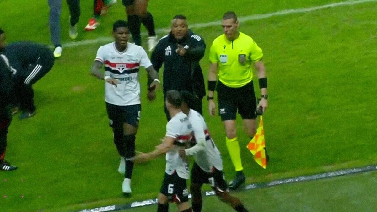 Sobre a confusão ocorrida ao final da partida entre Inter e São Paulo