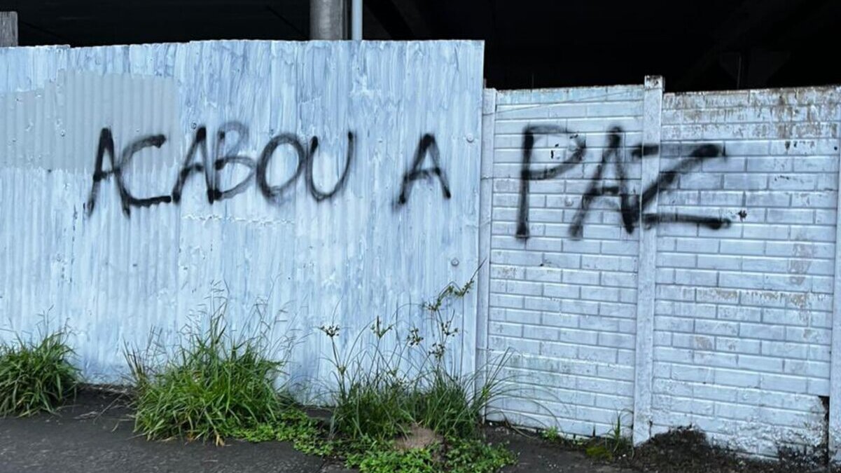 O novo protesto realizado pela torcida do Inter neste sábado