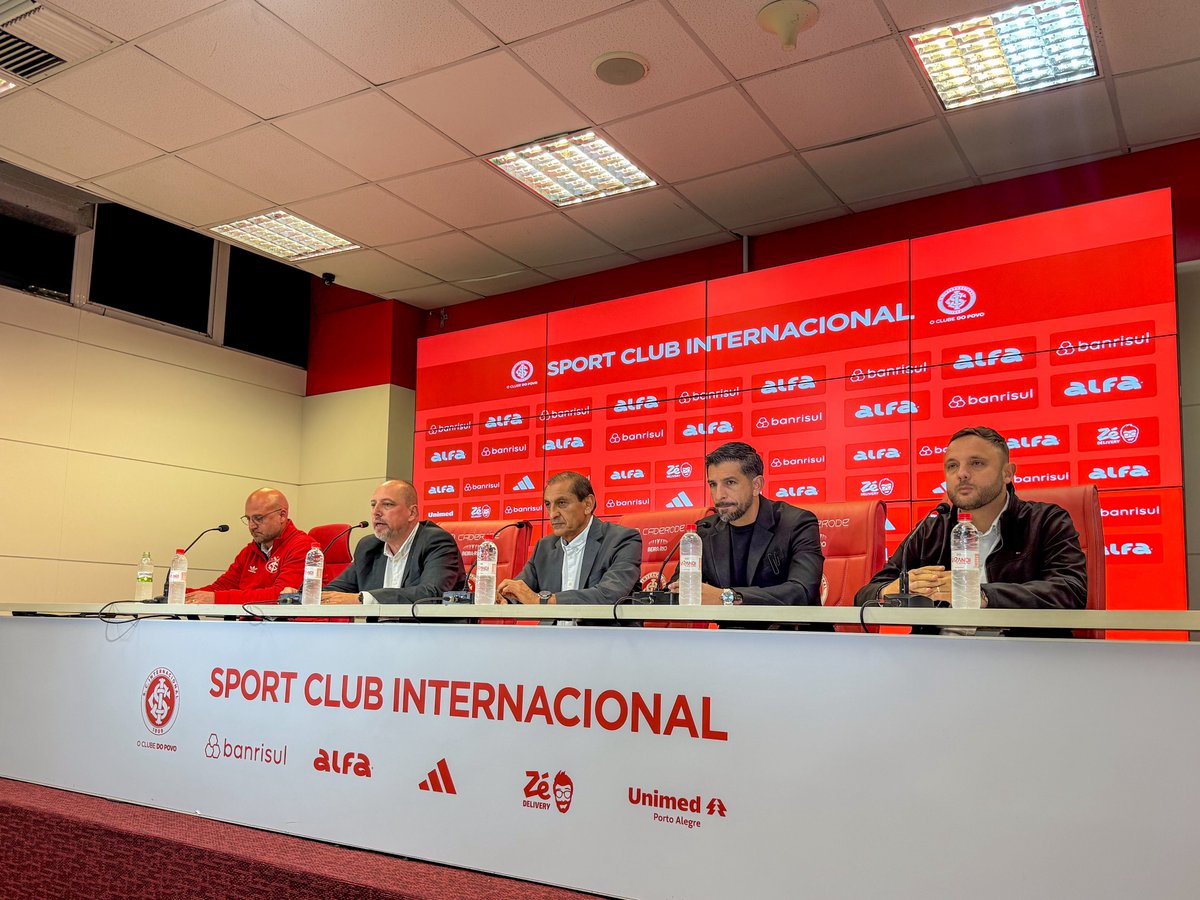 Emiliano Díaz provoca na apresentação: “Estamos no maior do Sul”