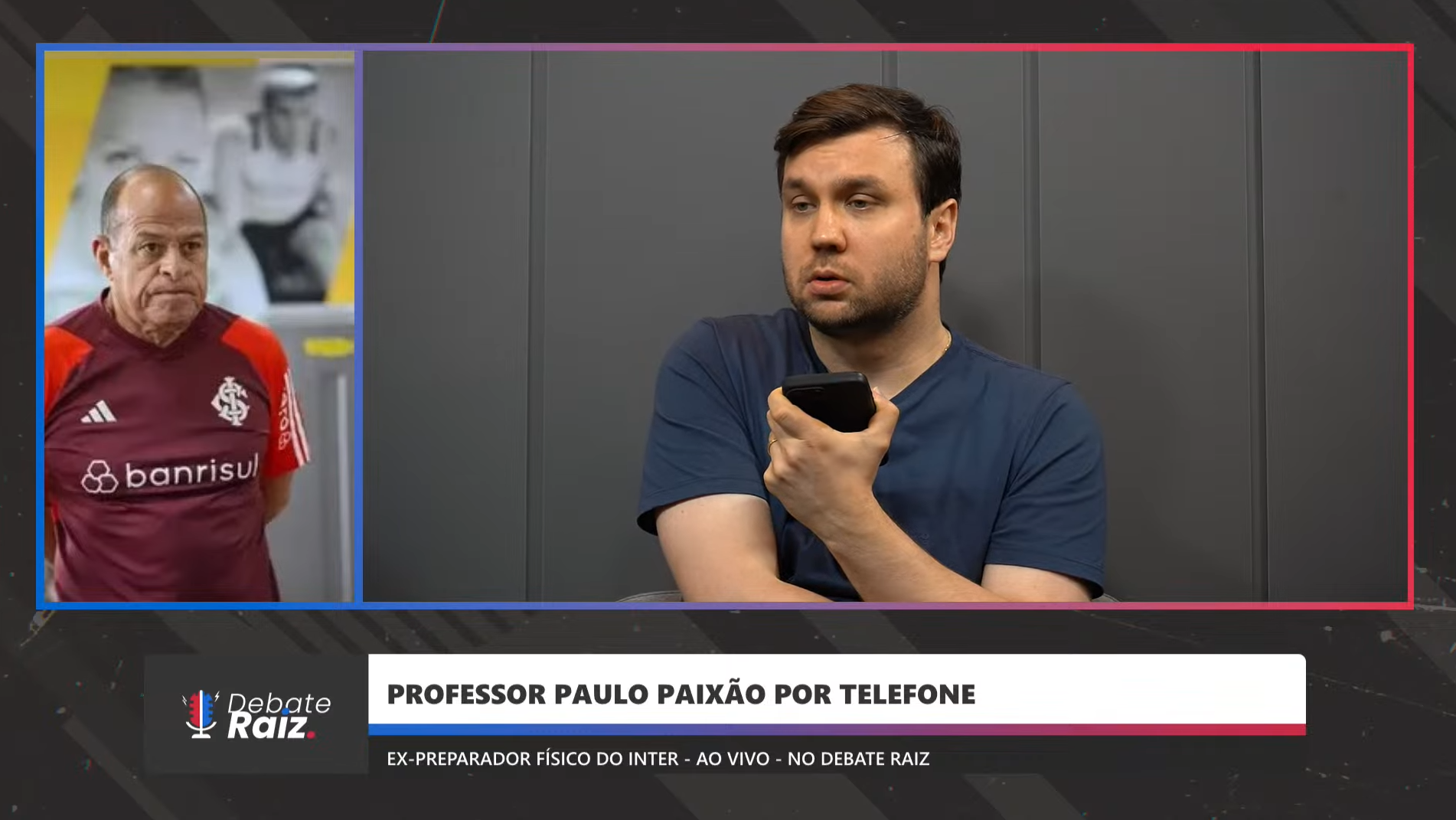 Após demissão do Inter, Paulo Paixão liga para programa e desabafa; veja