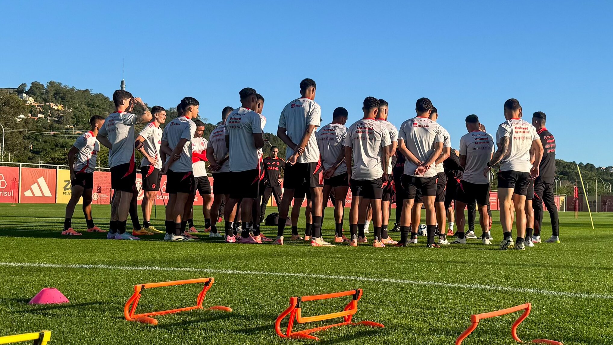 Manhã de sábado será de jogo-treino do Inter no CT Parque Gigante; saiba mais