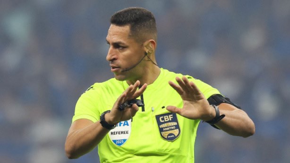 Árbitro que virou ‘sinal de alerta’ no Beira-Rio apita decisão do Inter contra o Vasco