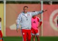Novo comandante deu primeiro treino