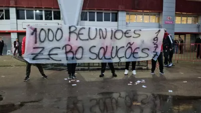 Protesto torcedores inter beira rio