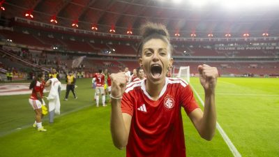 Inter feminino goleou fim semna